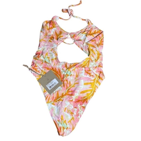 NWT Stone Fox Swim  River One Piece Hot Tropix Size XL - Picture 4 of 7
